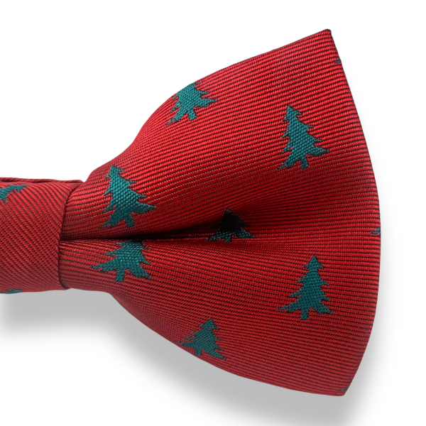 Červený vánoční motýlek Stromeček 