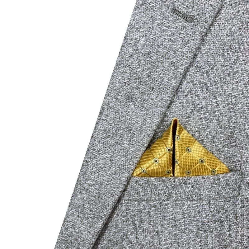 Žlutý kapesník do saka Point 