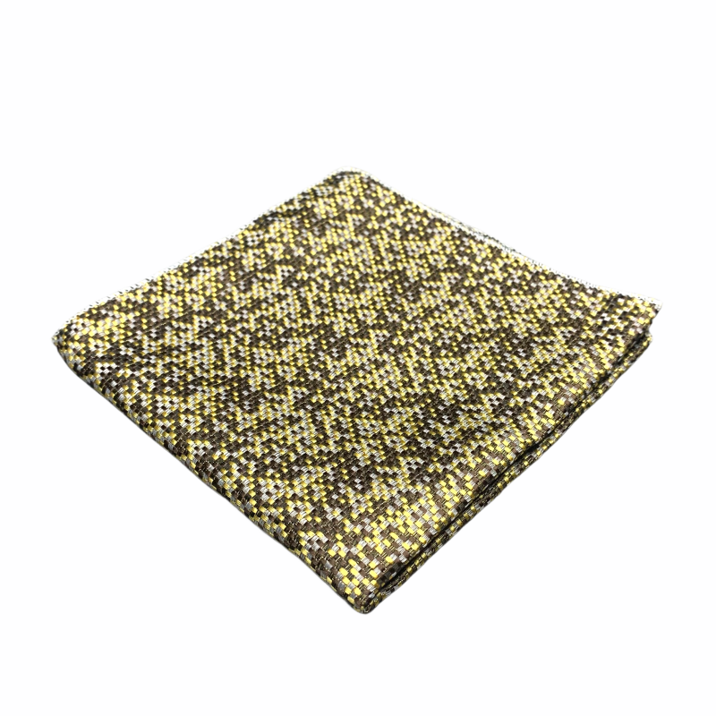 Zlatý set - vázací motýlek + kapesník Digital 