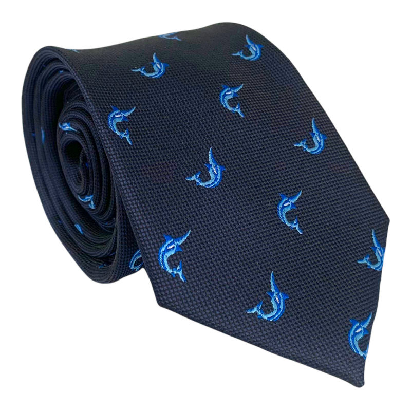 Modrá kravata Žralok I. 