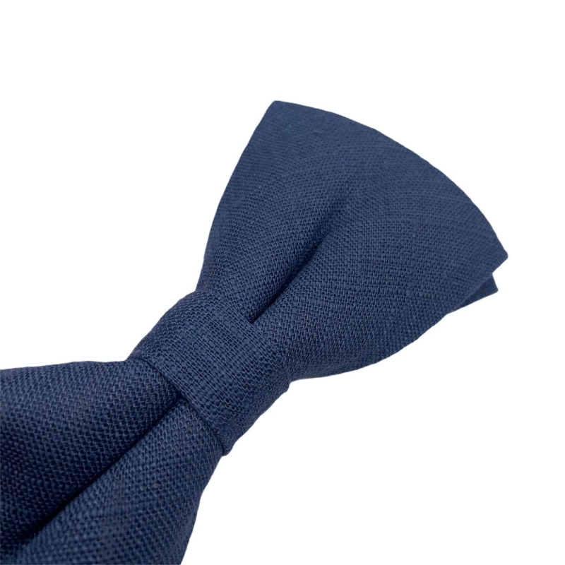 Modrý pánský motýlek Cotton One 