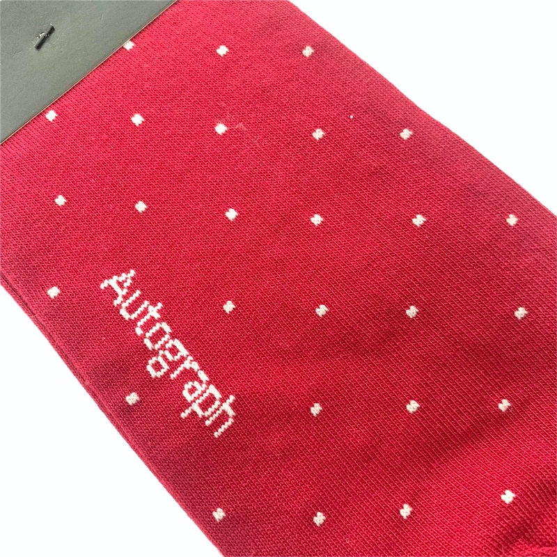 Červené ponožky Marks and Spencer Autograph Color EU 43 - 47