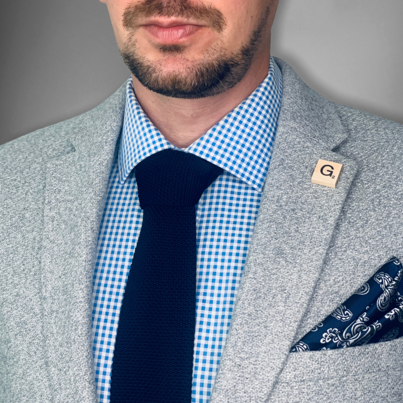 Brož Scrabble písmeno G