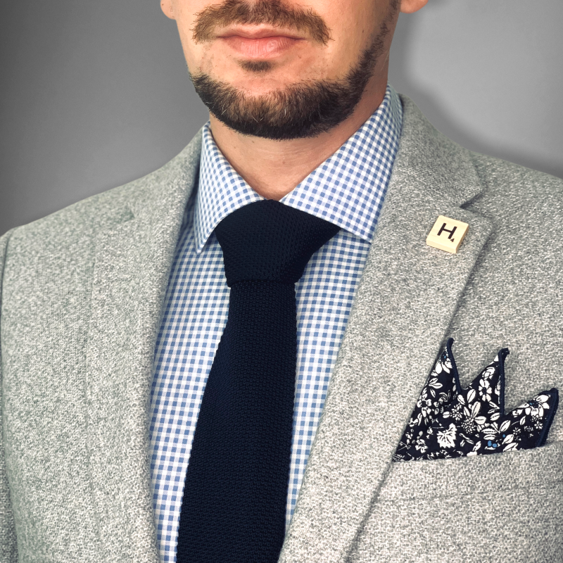 Brož Scrabble písmeno H