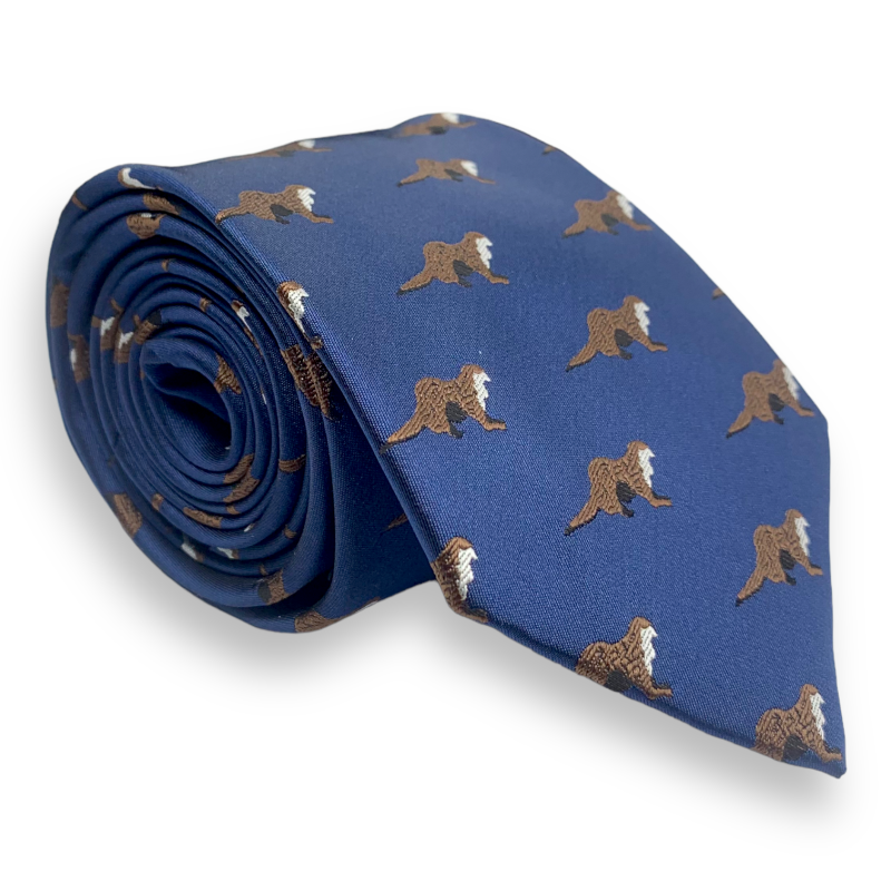 Modrá kravata Vydra 