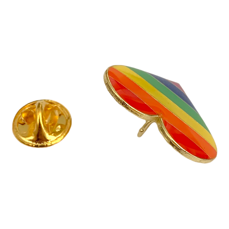 Zlatá brož Srdce LGBT