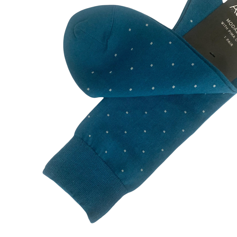 Modré ponožky Marks and Spencer Autograph Cube EU 39.5 - 42.5