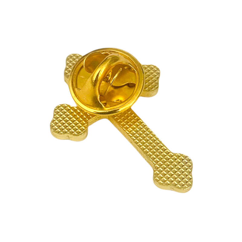 Brož zlatý Velký Kříž 