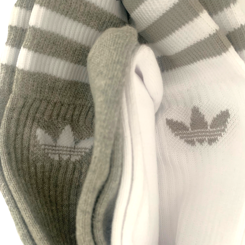 Set - ponožky Adidas Originals Solid Crew 2 pairs EU 43 - 46