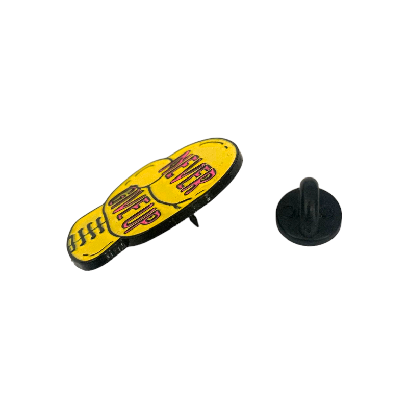 Žlutá brož Boxerská rukavice 