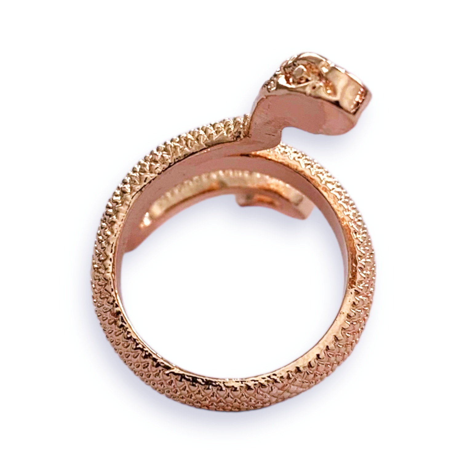 Rose gold prsten Had zmije 