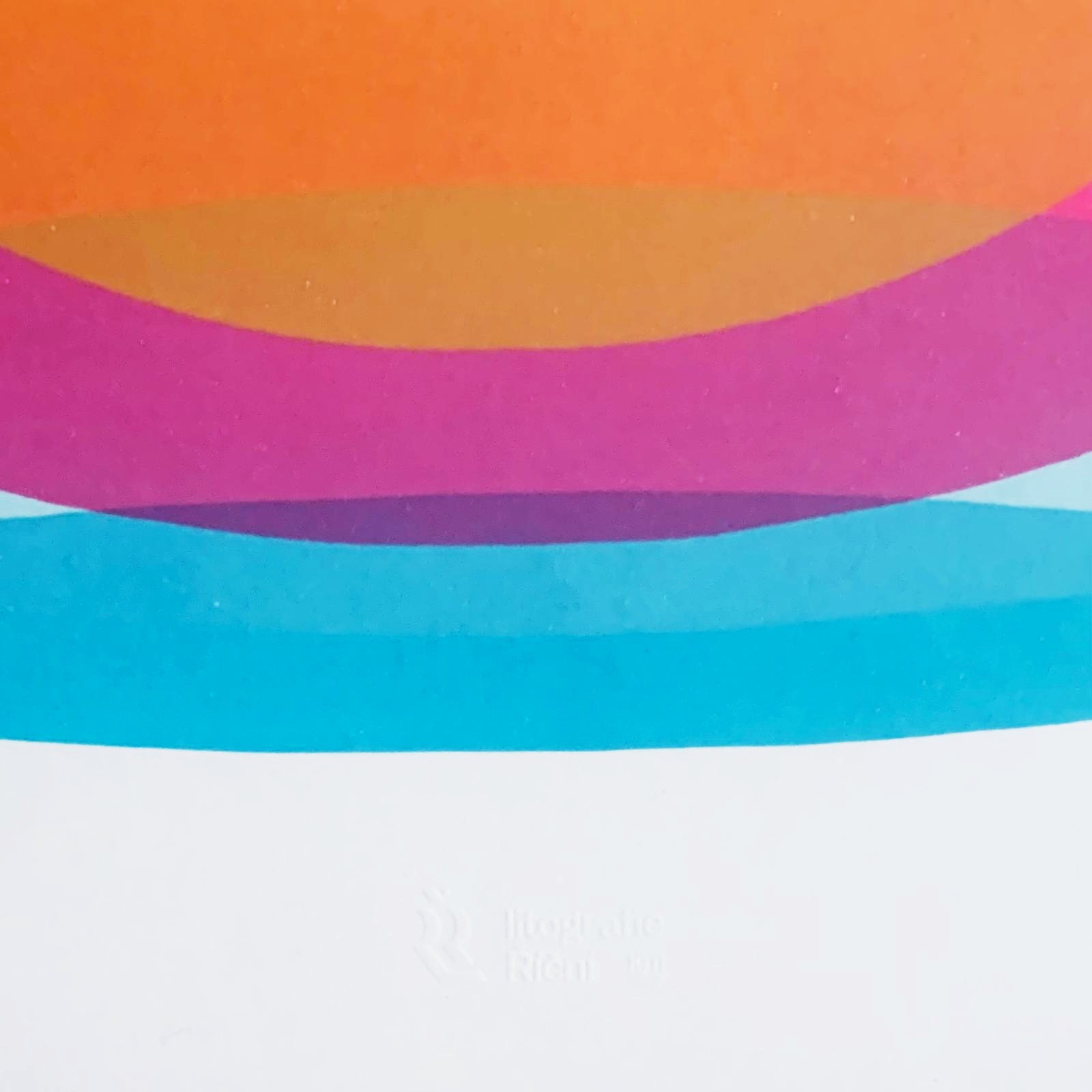 Litografický tisk Rising Ellipse - Jan Kaláb (POINT)