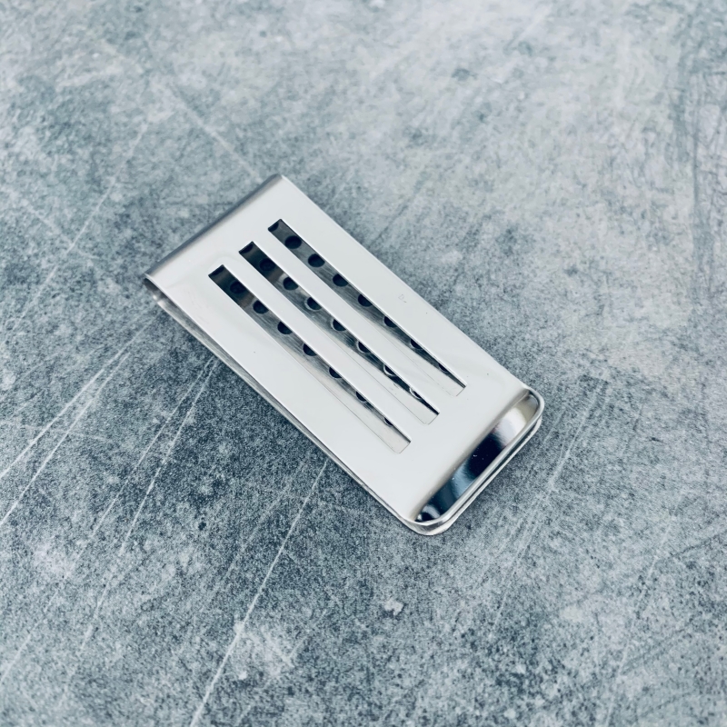 Stříbrná spona na peníze Dot 