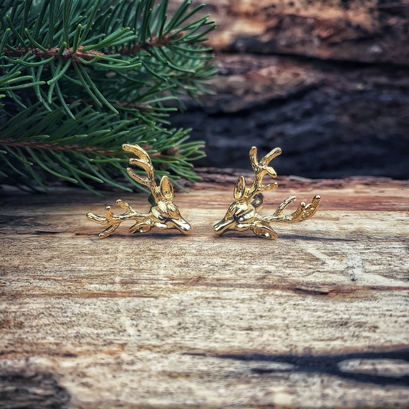 Manžetové knoflíčky Jelen paroží 