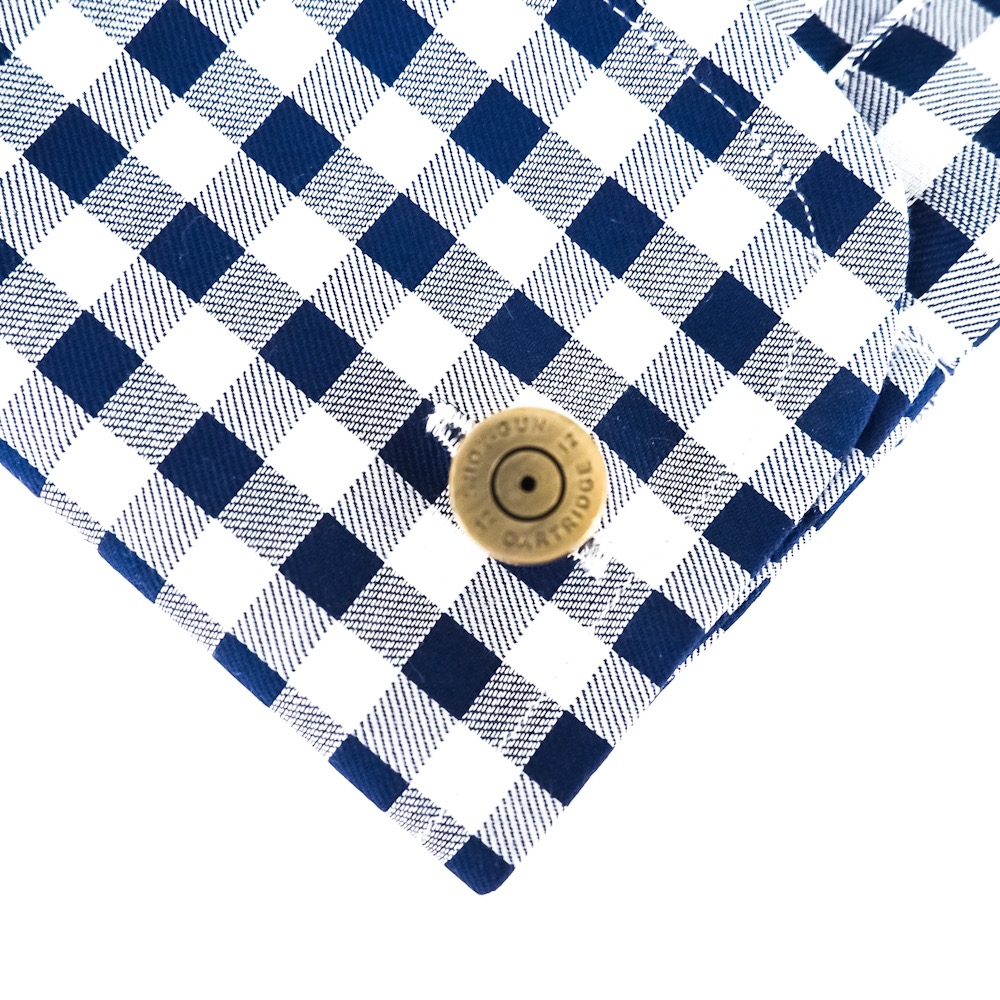 Manžetové knoflíčky Nábojnice zlatá 