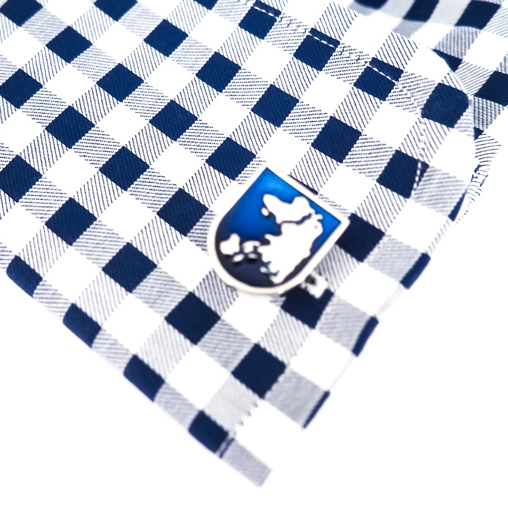 Manžetové knoflíčky Mapa světa 