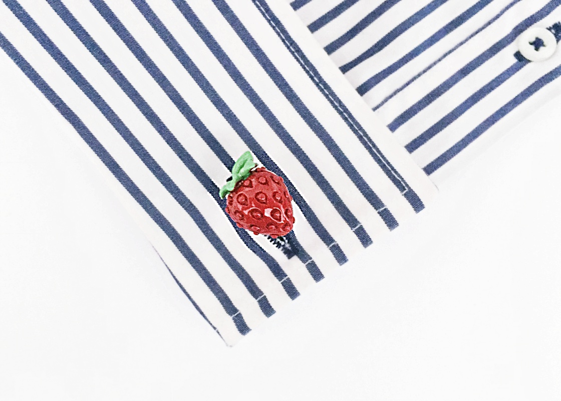 Manžetové knoflíčky Jahoda 