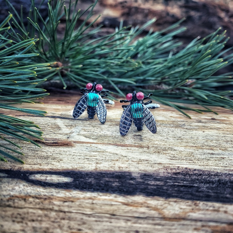 Manžetové knoflíčky Moucha 