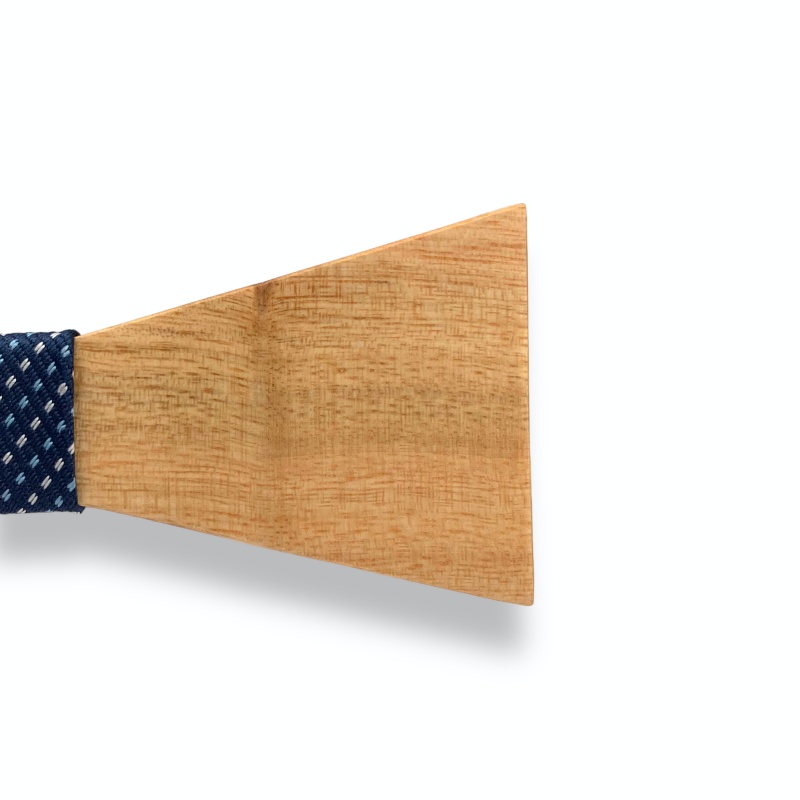 Dřevěný pánský motýlek Mahoosive Premier - stripes 