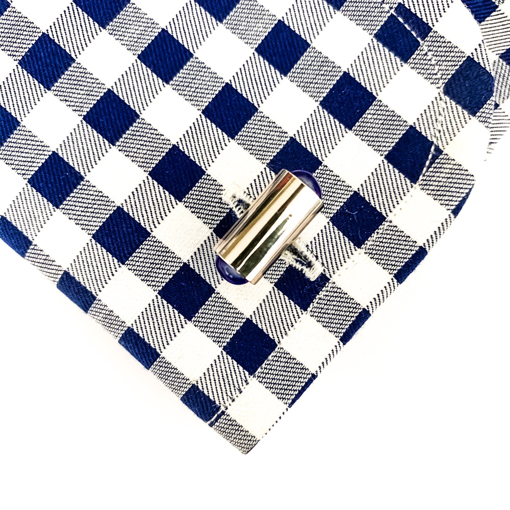 Manžetové knoflíčky Blue opal round 