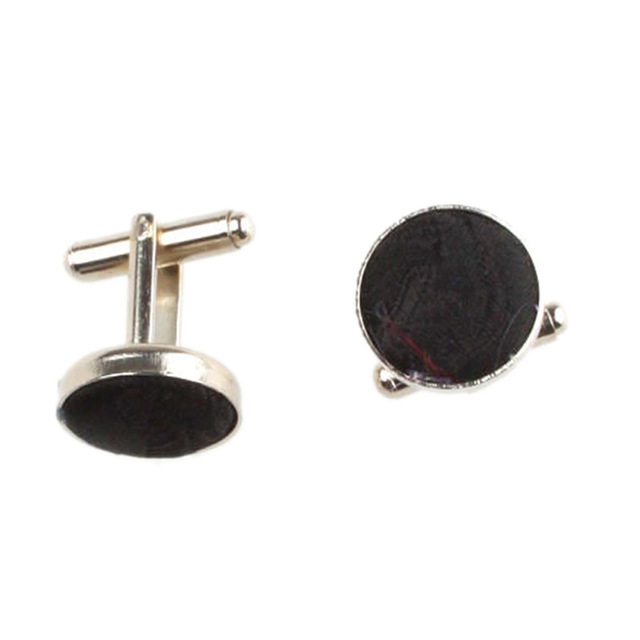 Manžetové knoflíčky Vintage černé 