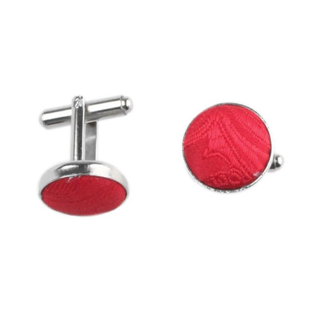 Manžetové knoflíčky Vintage červené 