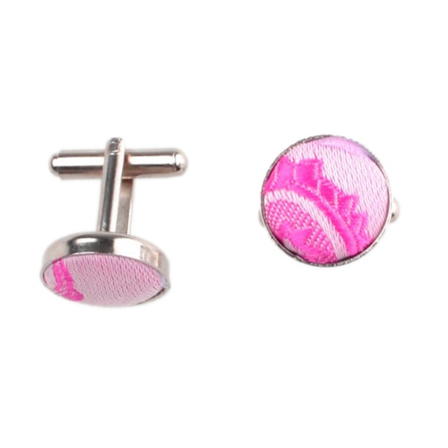 Manžetové knoflíčky Vintage růžové