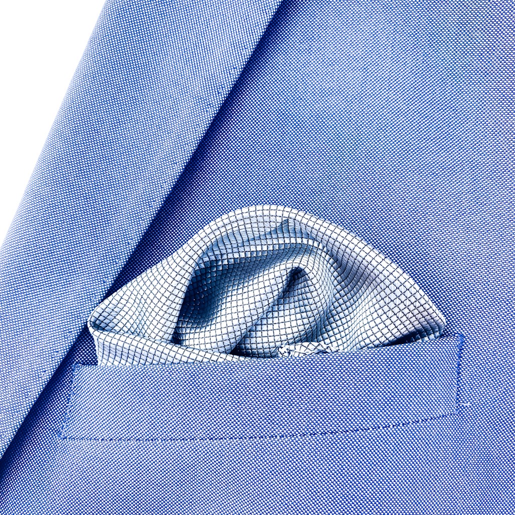 Dřevěný šedý set - motýlek Sharp 3D + manžetové knoflíčky + kapesník