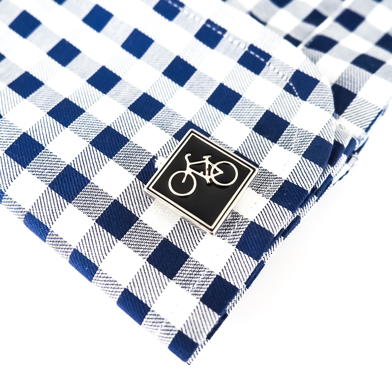 Manžetové knoflíčky Kolo - černé