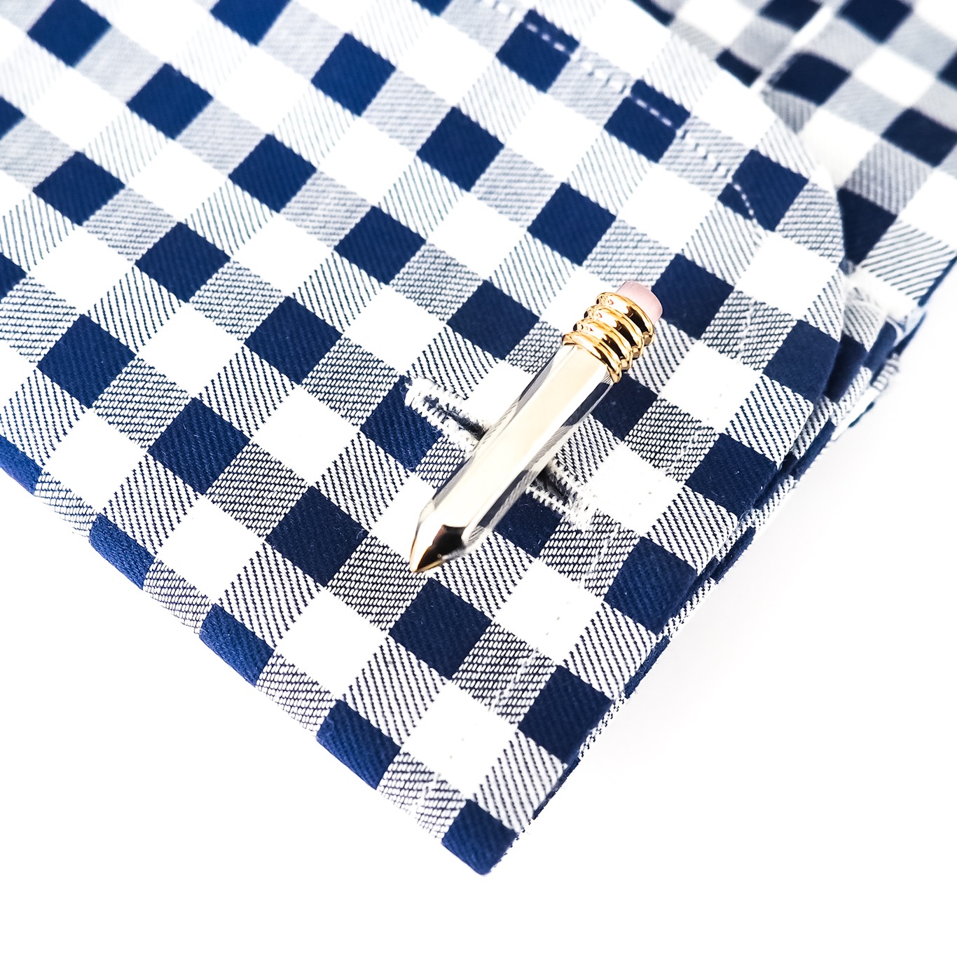 Manžetové knoflíčky Tužka s gumou 