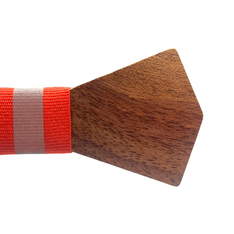 Dřevěný pánský motýlek Slim Reflex 