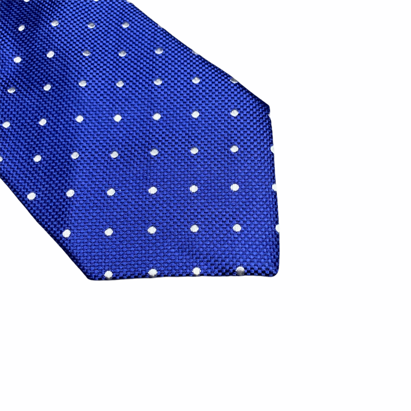 Modrá kravata Marks Spencer Dots