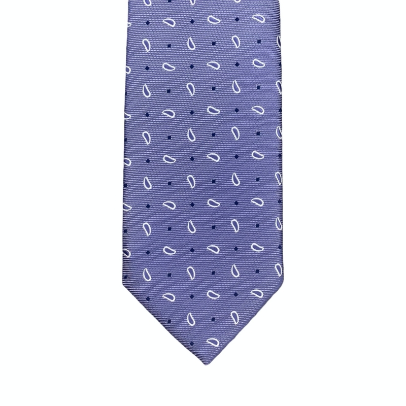 Fialová kravata Kapka 