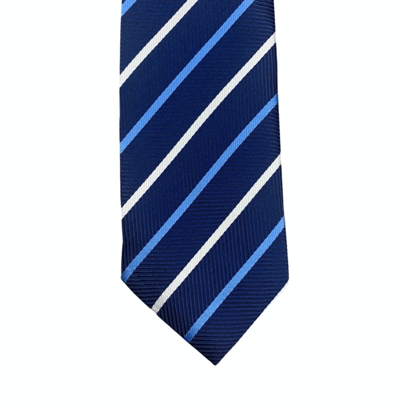 Modrá kravata Blue stripes
