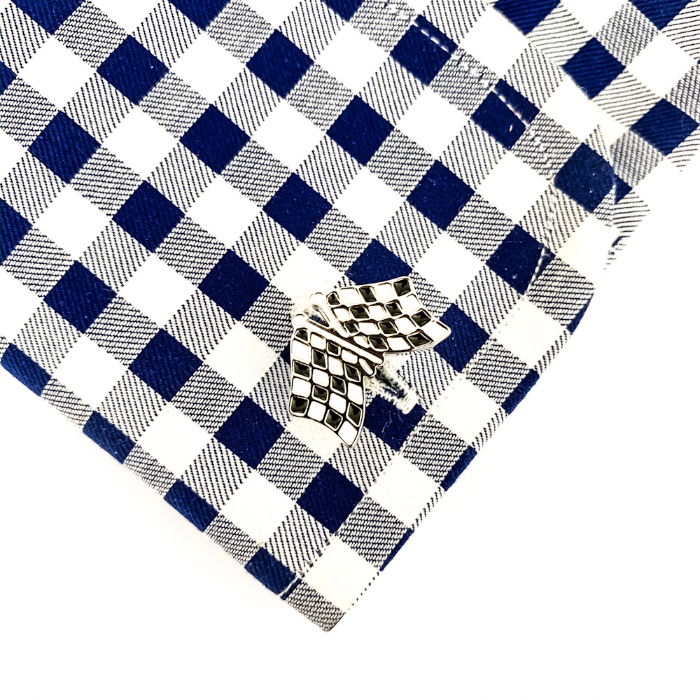 Manžetové knoflíčky Vlajky Finish 