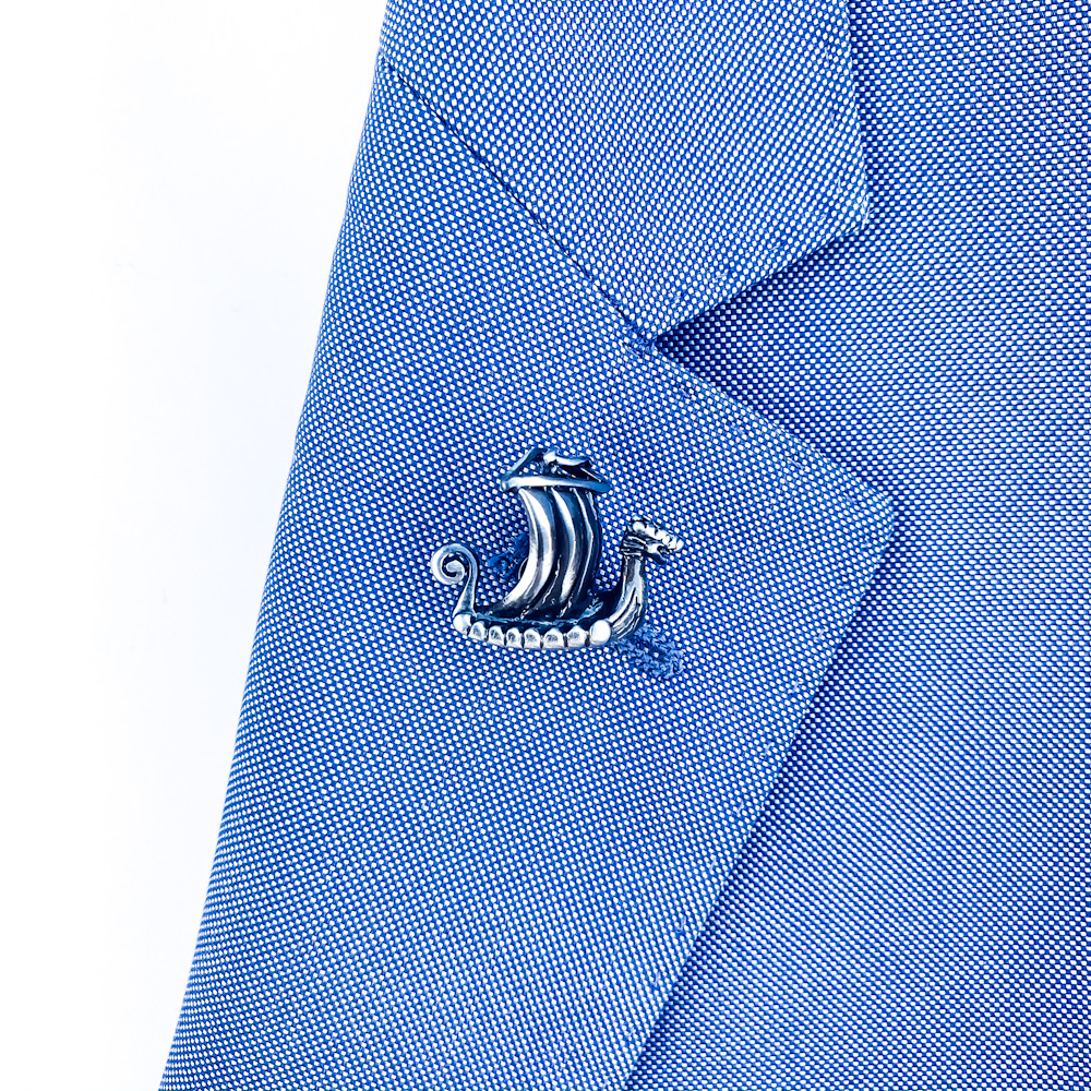 Brož Vikingská loď 