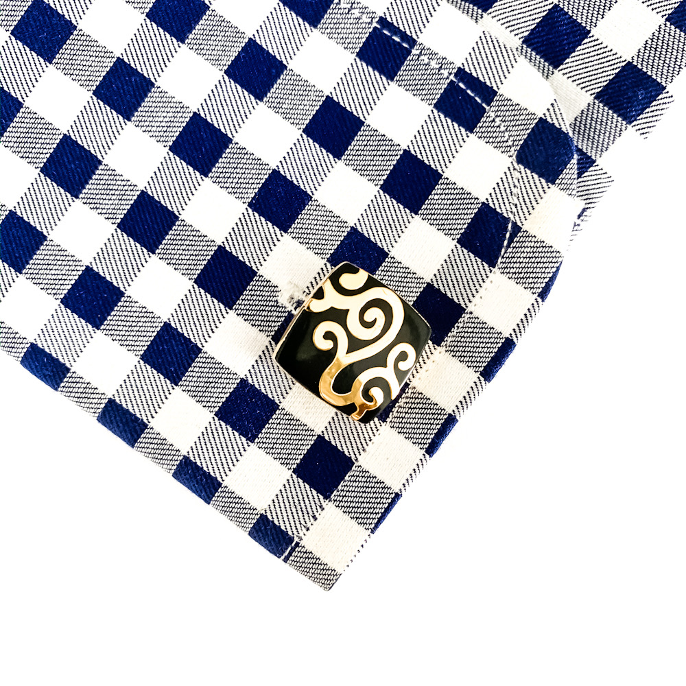 Manžetové knoflíčky Gold vintage