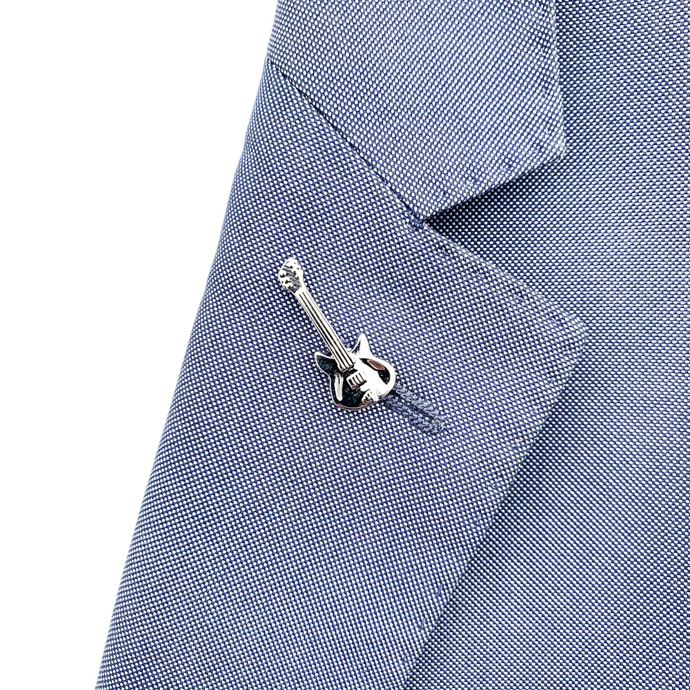 Brož Rocková elektronická kytara silver