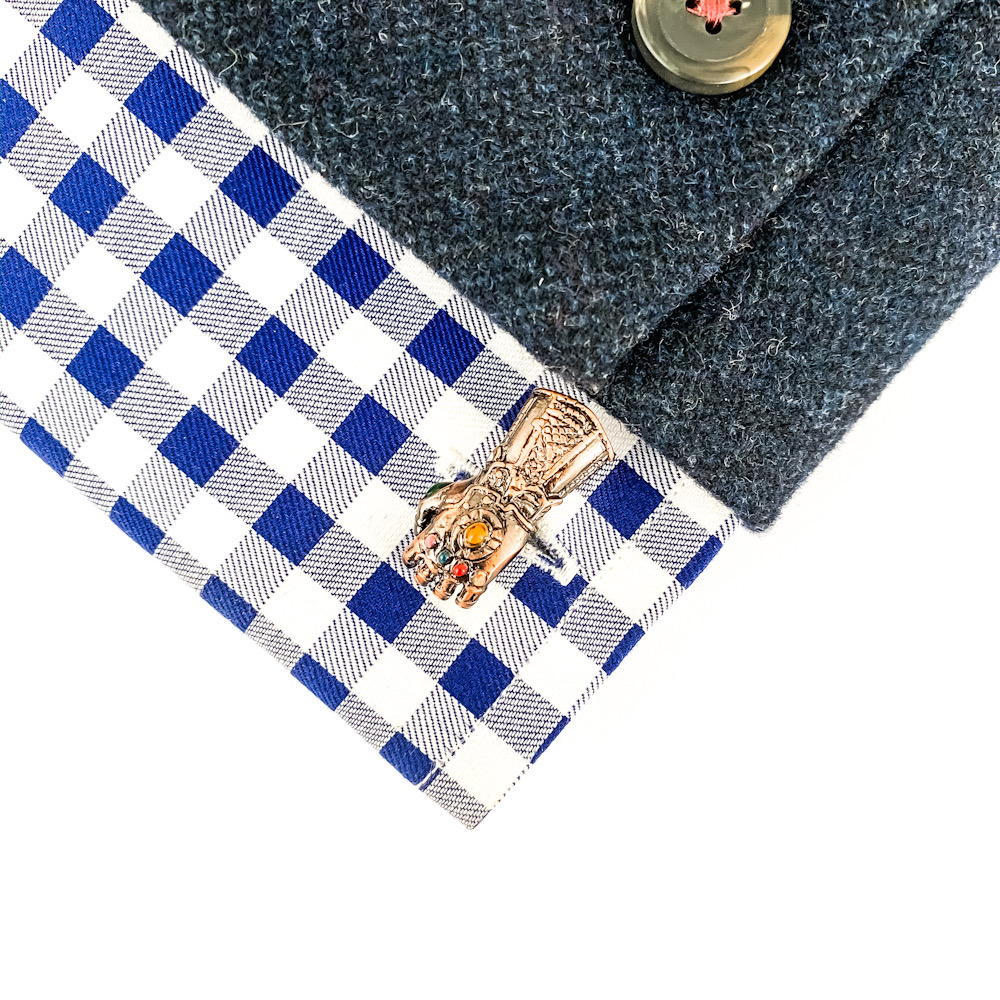 Manžetové knoflíčky Rytířské rukavice 