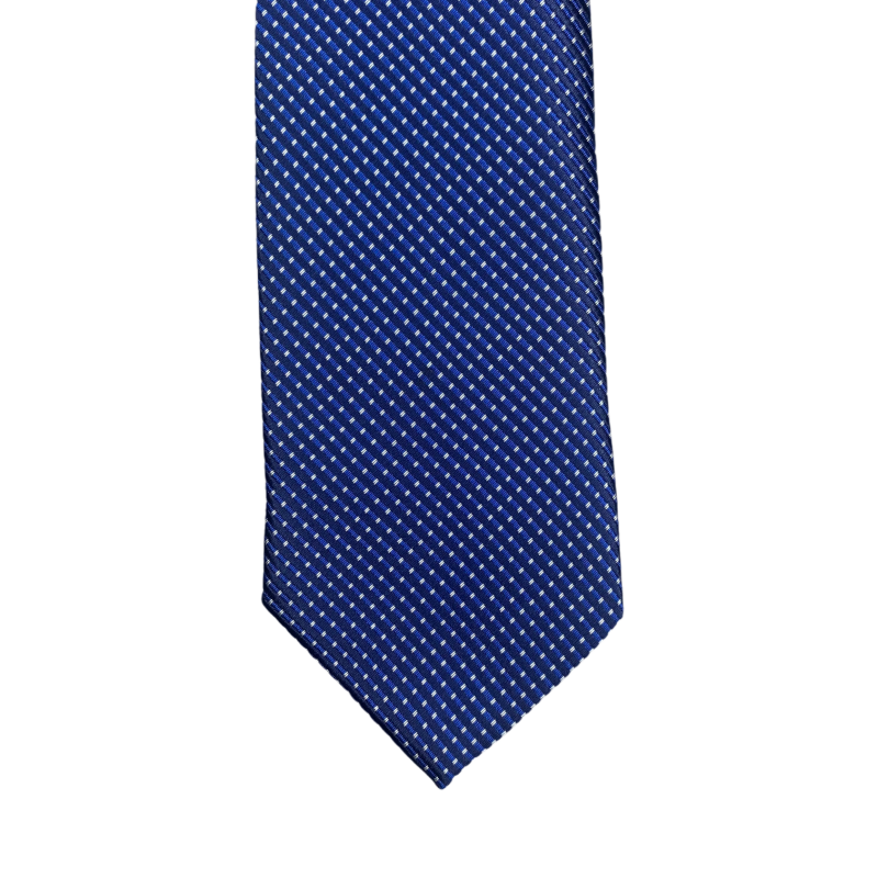 Modro - černá kravata Square 