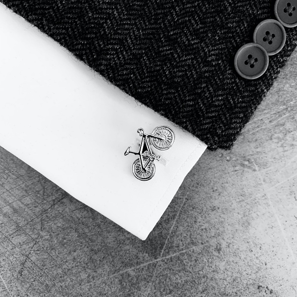Manžetové knoflíčky Kolo - bicykl 
