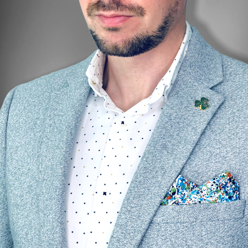 Brož zelený Trojlístek 