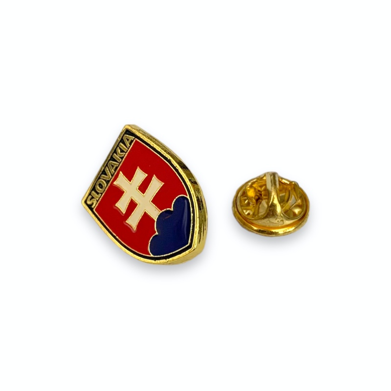 Zlatá brož Státní znak Slovakia 
