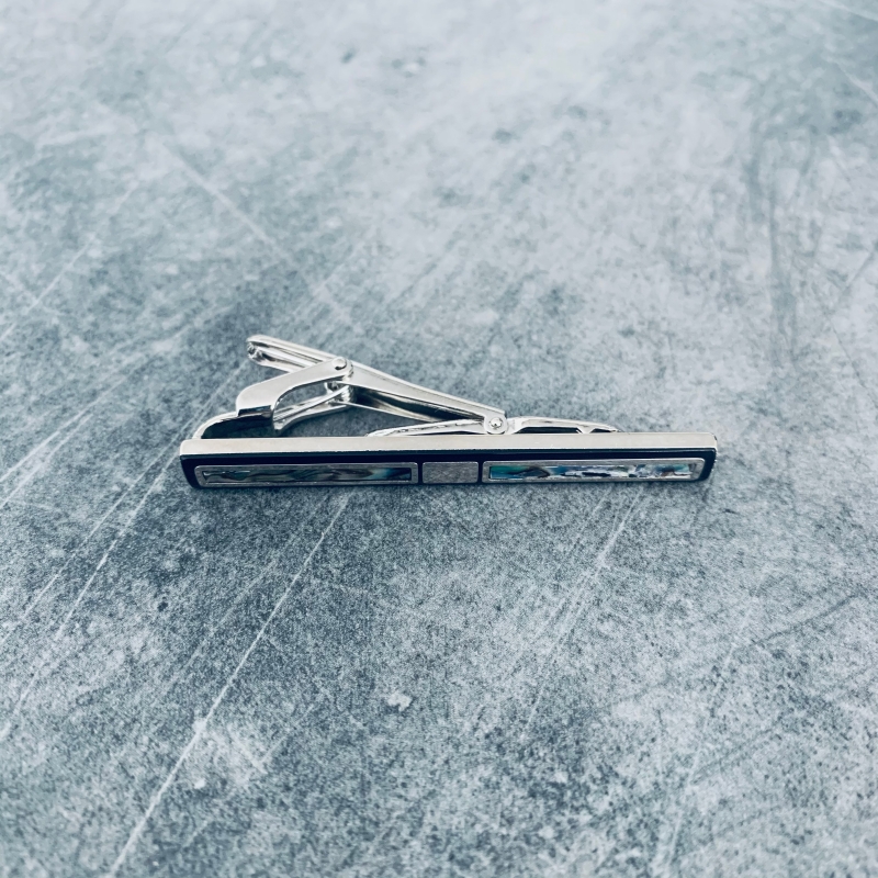 Stříbrná spona na kravatu Bumper I.  