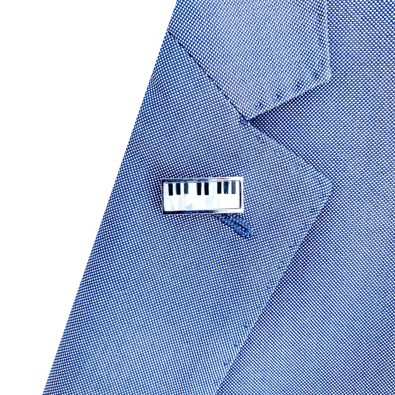 Brož Piano klávesy perleť