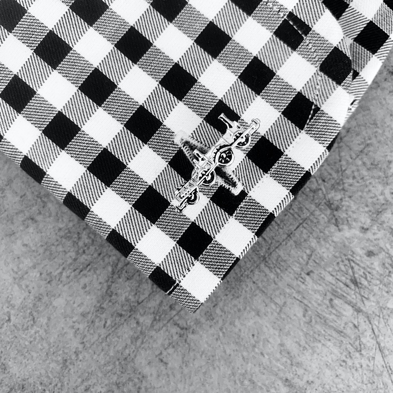 Manžetové knoflíčky Parní lokomotiva 