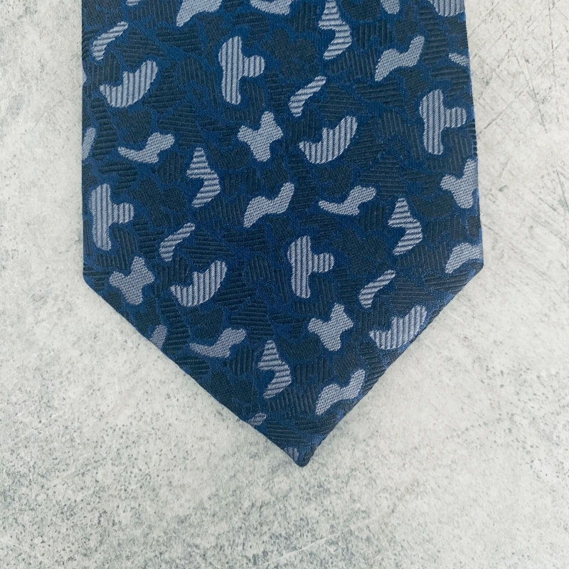 Modrá kravata Blažek Camo