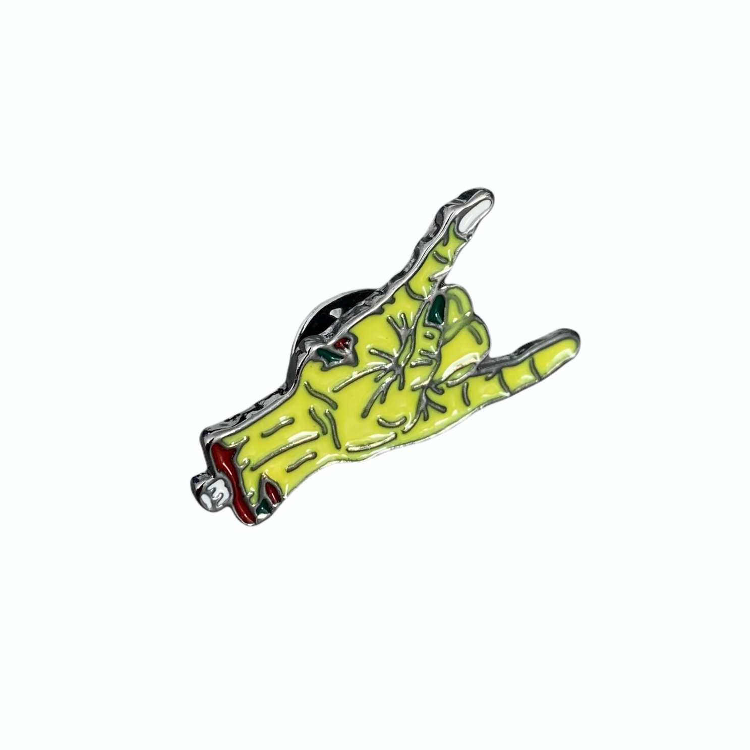 Vánoční brož Grinch STOP 