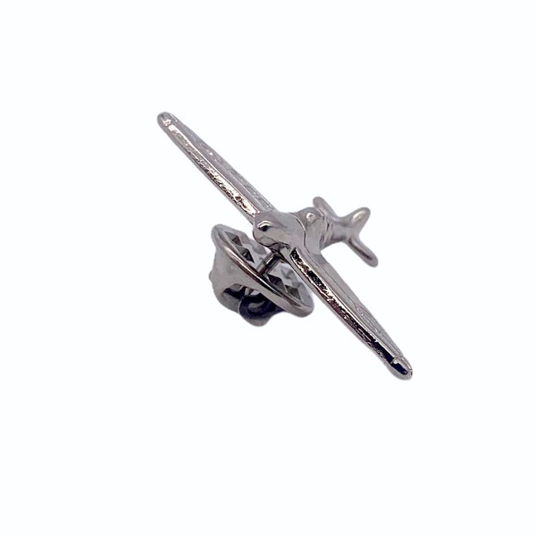 Stříbrná brož Stíhačka Spitfire 