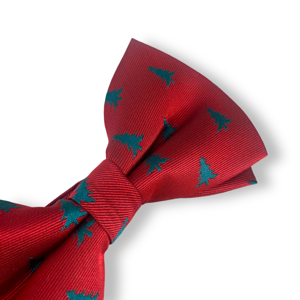 Červený vánoční motýlek Stromeček 